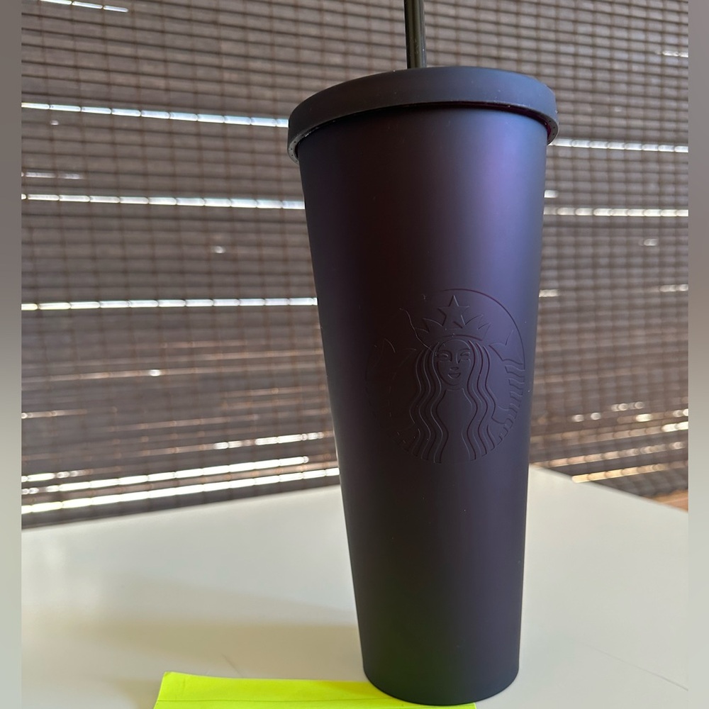 Hard to Find Matte Plum 2019 Halloween Starbucks Tumbler